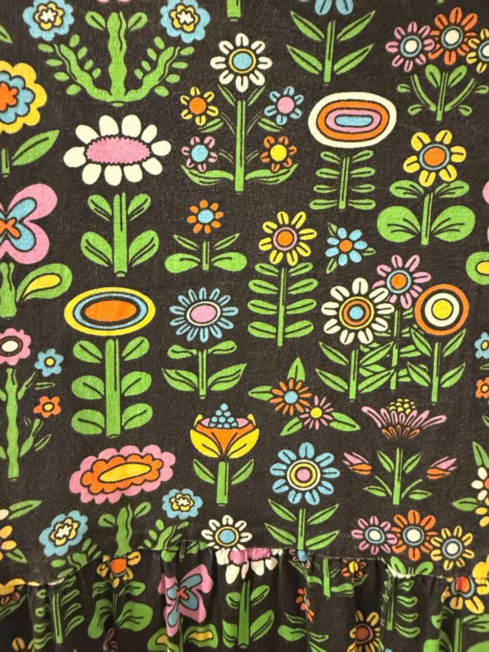 Nooworks Frida Dress in Awesome Blossoms print (Small) - Picture 2 of 5